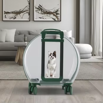 PC Trolley Pet Carrier Luggage Prozirna visokokvalitetna vanjska torba